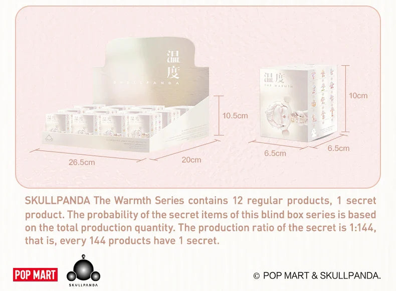 Genuine Pop Mart Skullpanda The Warmth Series Blind Box Figure Mythical - Tophatter Daily Deals