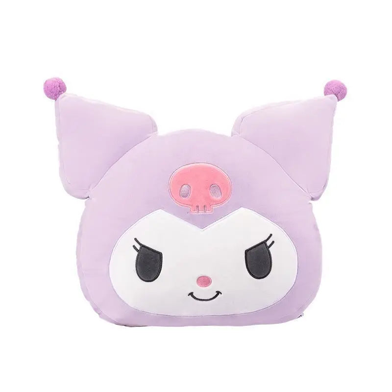 Sanrio Kuromi Plush Pillow Cinnamoroll Cartoon Soft Sofa Waist Pillow Cute Car Throw Pillow Anime Gaming Cushion Birthday Gift 37x30cm - Tophatter Daily Deals