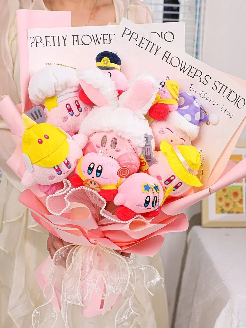 Pink Star Kirby Plush Bouquet Anime - Tophatter Daily Deals