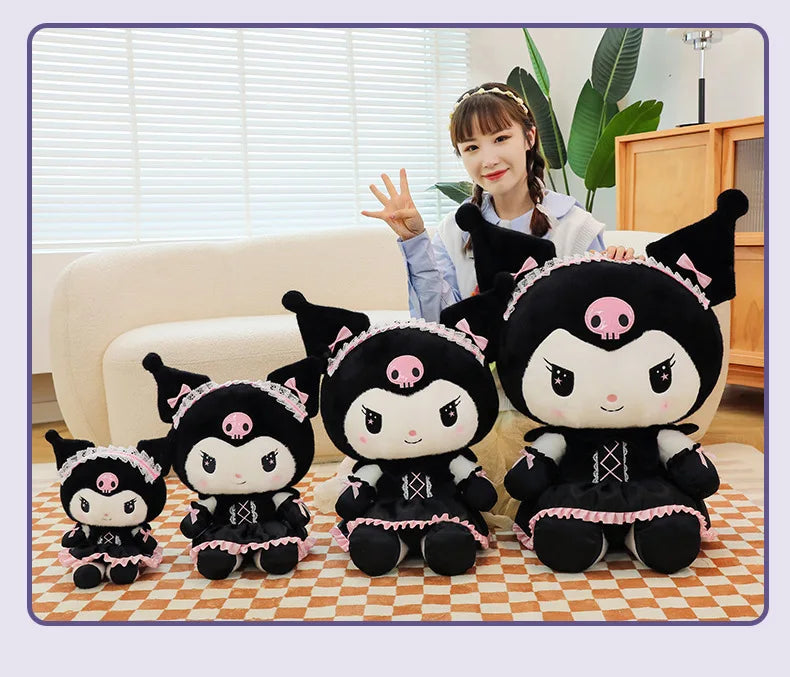 Sanrio Kuromi Plush Kawaii Cute Little Devil Plush Anime - Tophatter Daily Deals