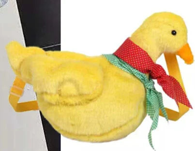 Duck Plush Purse Goose Crossbody Shoulder Messenger Bag Animals - Tophatter Daily Deals