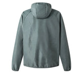 Waterproof Men's Hiking Jacket - Hooded Quick Dry, Polyester - Tophatter Daily Deals