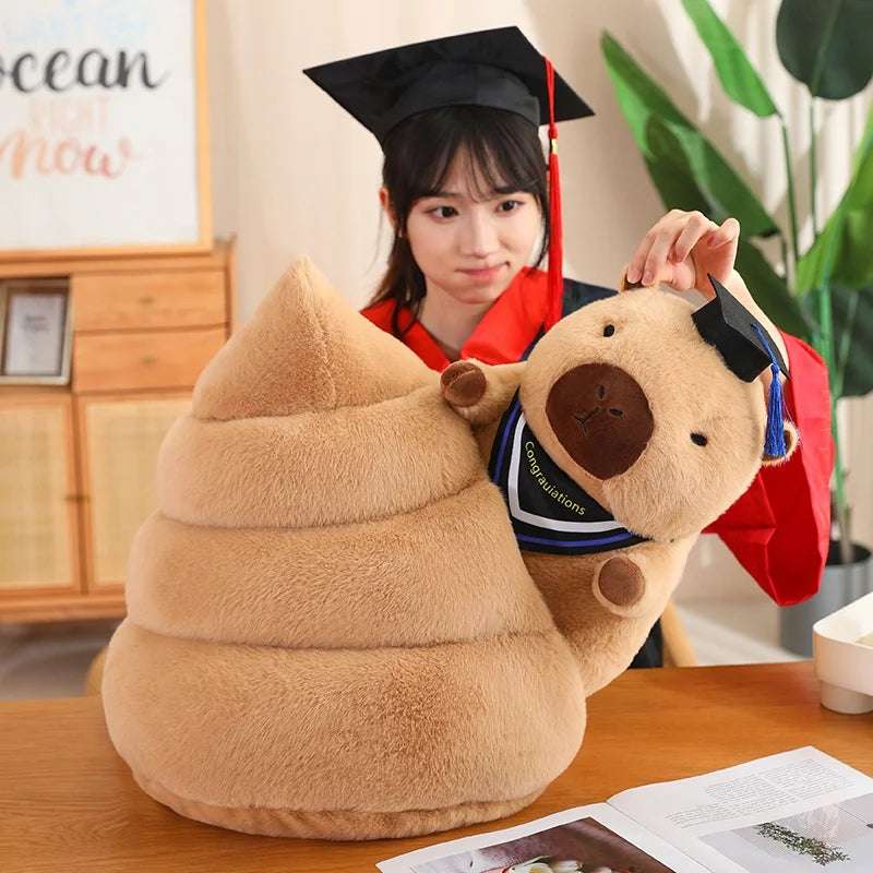 Kawaii Snack Attack: Hamburger Capybara Dog Pig Capibaras Pizza Bubble Tea Cushion Plush Animals - Tophatter Daily Deals