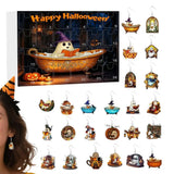 Halloween Advent Calendar Ghost Earrings 24 Day Set Blue - Tophatter Daily Deals
