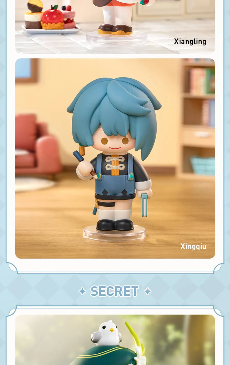 Genuine Pop Mart Genshin Impact Dress-Up Dreams Themed Chibi Series Figures Blind Box Anime - Tophatter Daily Deals