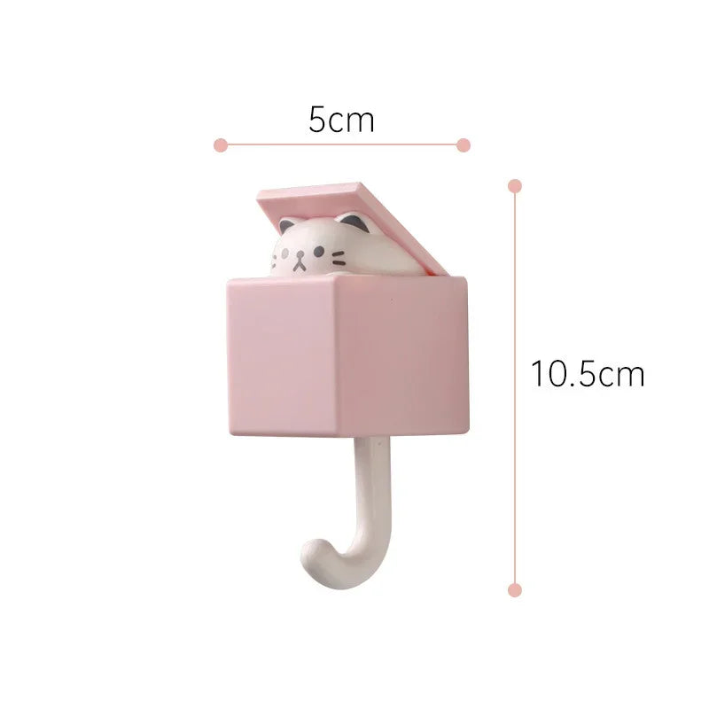 Cute Cat Wall Hooks for Keys Animals - Tophatter Daily Deals