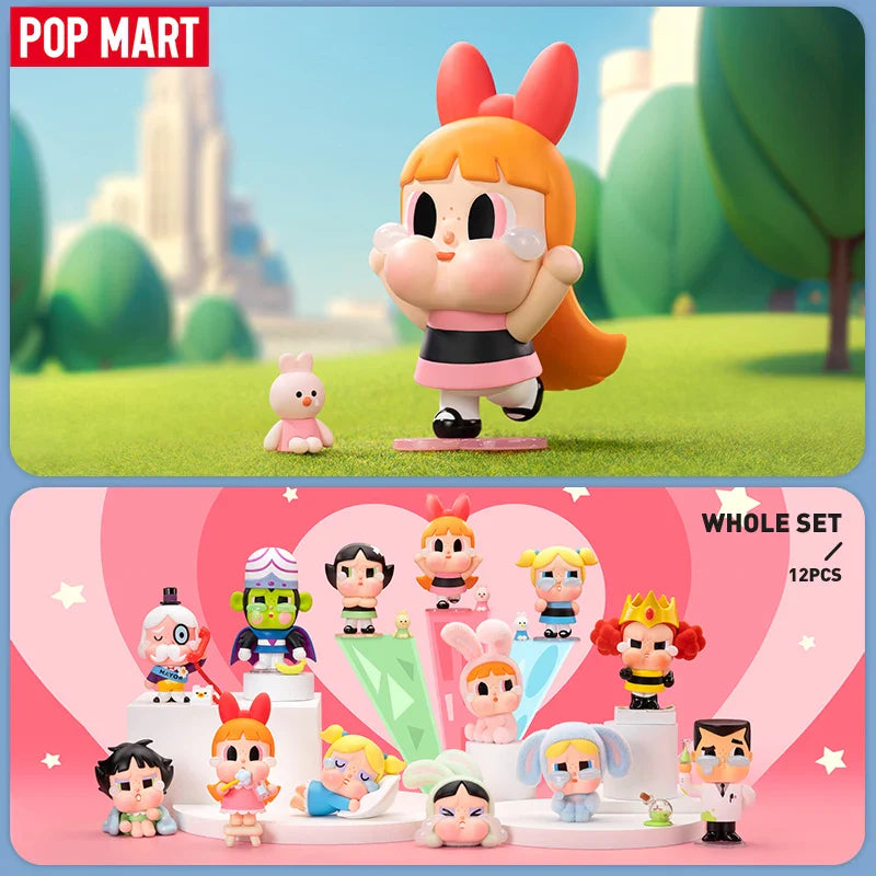Genuine Pop Mart Crybaby x Powerpuff Girls Series Blind Box Figures by Molly Mythical - Tophatter Daily Deals