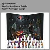 Gnome Countdown Calendar 24 Day Halloween Decor 2025 - Tophatter Daily Deals
