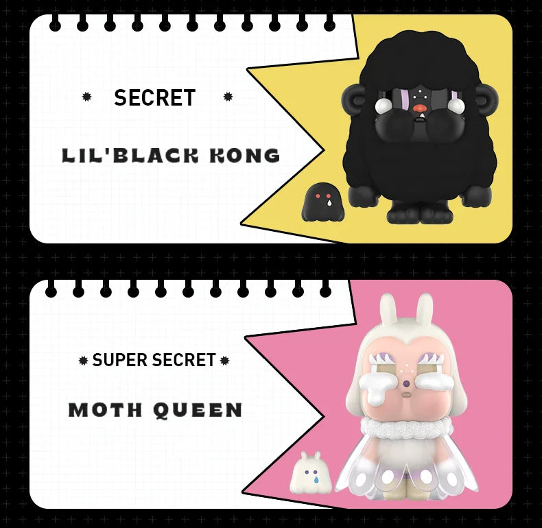 Genuine Pop Mart Crybaby Monster Tears Series Figurines Blind Box Animals - Tophatter Daily Deals