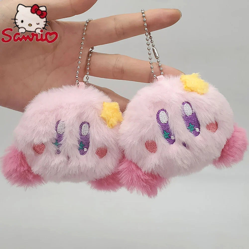 Plush Kirby Keychain Anime - Tophatter Daily Deals