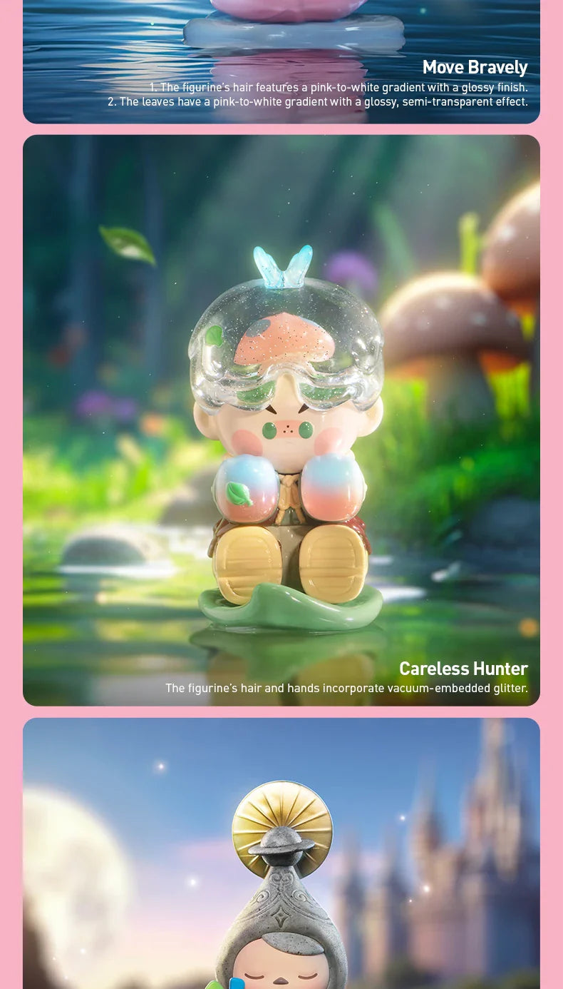 Genuine Finding Mokoko Labubu Series Figures 1pc/10pcs Blind Box Mythical - Tophatter Daily Deals