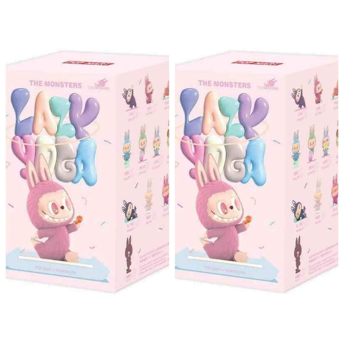 Genuine Pop Mart Labubu The Monsters Lazy Yoga Series Figures Mythical - Tophatter Daily Deals