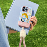Genuine Pop Mart Baby Molly & Baby Tabby Series - Phone Case For iPhone 16 Pro / 16 Pro Max Animals - Tophatter Daily Deals