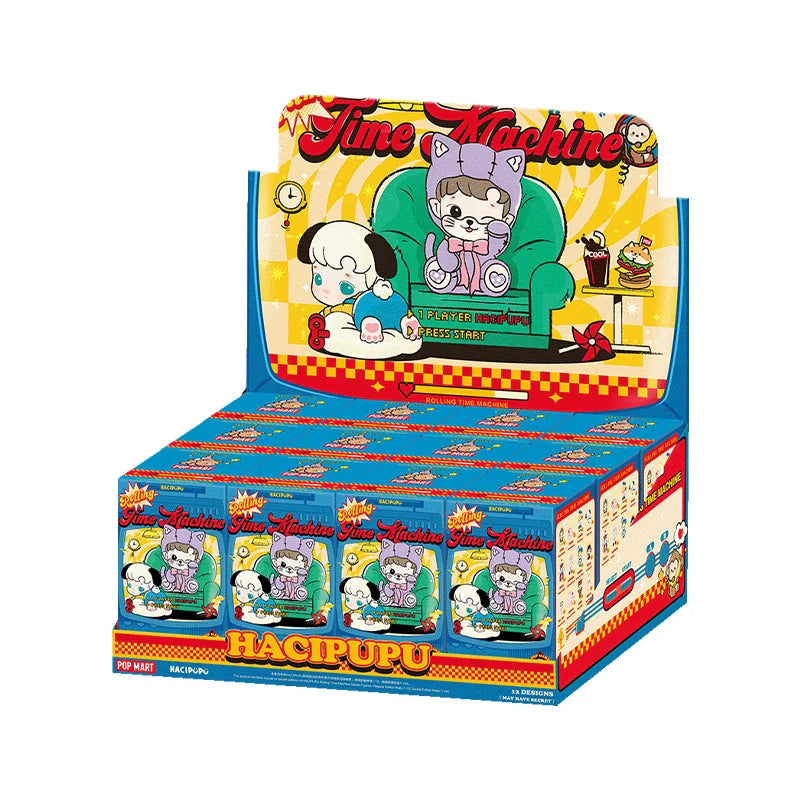 Genuine Pop Mart Hacipupu Rolling Time Machine Series Blind Box Figure Full Set of 12 Boxes Animals - Tophatter Daily Deals
