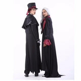 Vampire Costume Set Gothic Couple Halloween 2025 Cosplay - Tophatter Daily Deals