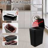 Touchless Automatic Trash Can 12L Sensor Kitchen - Tophatter Daily Deals