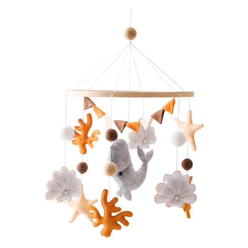 Hot Air Balloon Crib Mobile Newborn Sensory Toys Soothing - Tophatter Daily Deals
