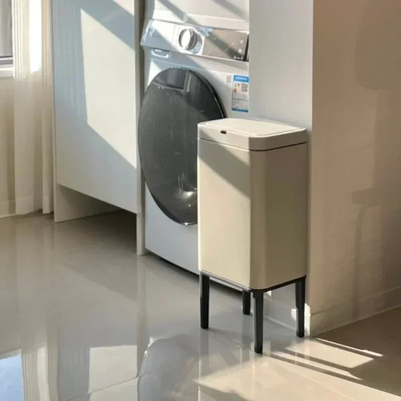 Smart Sensor Trash Can 20L Stainless Steel Waste Bin - Tophatter Daily Deals