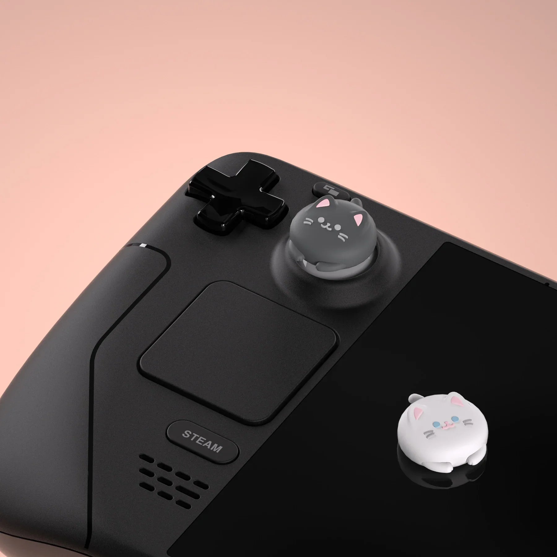 Thumb Grip Caps Cat Joystick Covers Steam Deck PS Portal - Tophatter Daily Deals