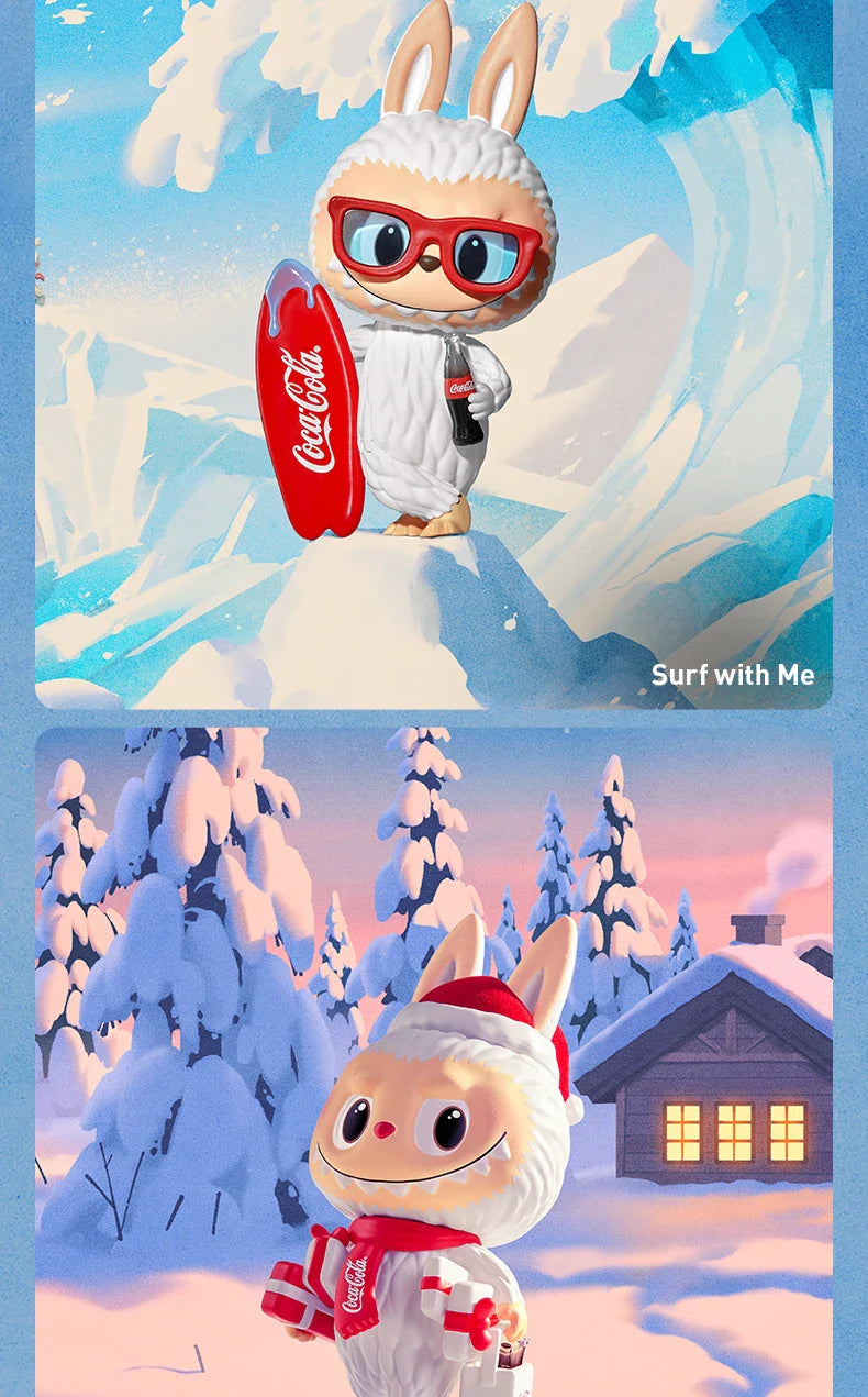 Genuine Pop Mart The Monsters Labubu Coca-Cola Series Figurines Blind Box Mythical - Tophatter Daily Deals