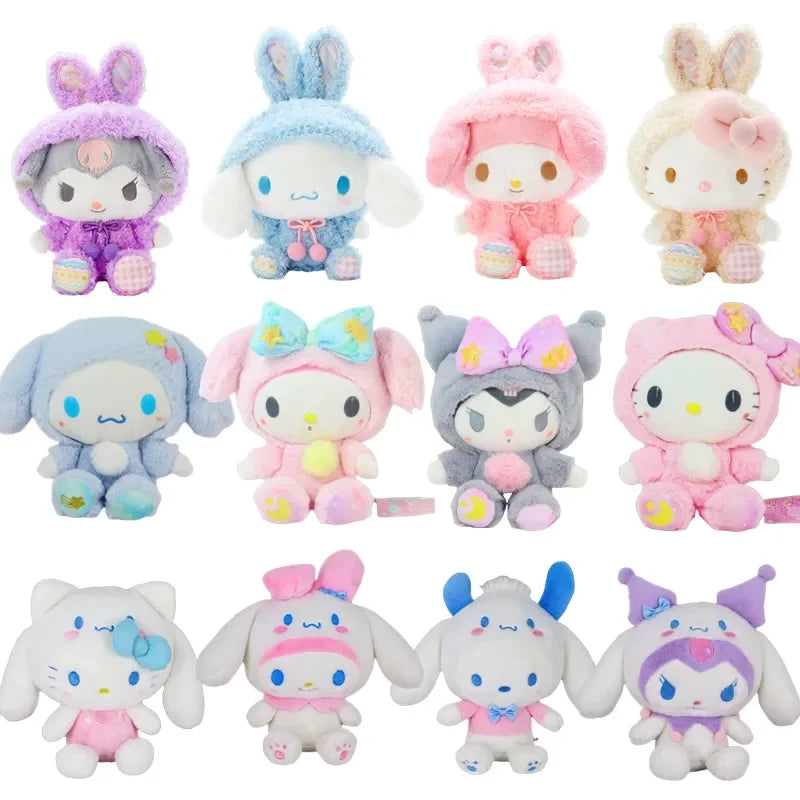 Sanrio Limited Collection Kuromi Cinnamoroll My Melody Plush Toy Kawaii Animals - Tophatter Daily Deals