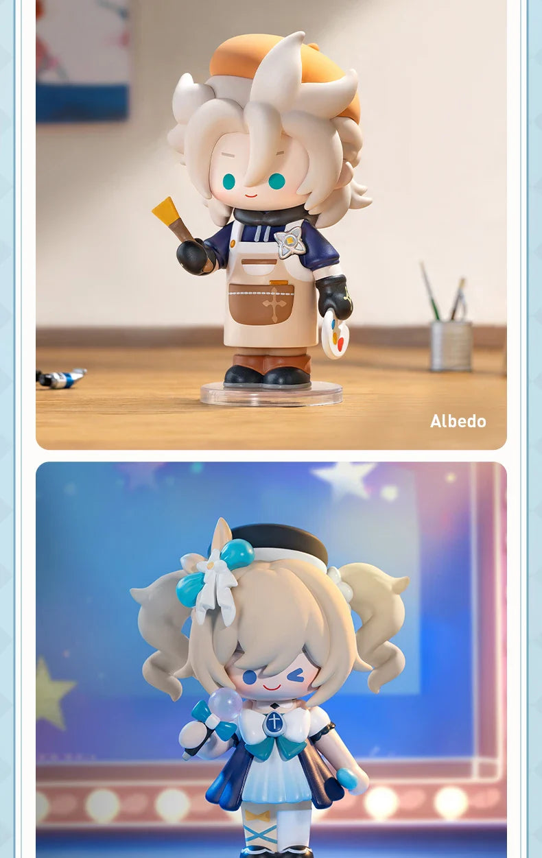 Genuine Pop Mart Genshin Impact Dress-Up Dreams Themed Chibi Series Figures Blind Box Anime - Tophatter Daily Deals