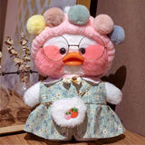 Korean Duck Plush Costume Glasses Dress Explorer Animals - Tophatter Daily Deals