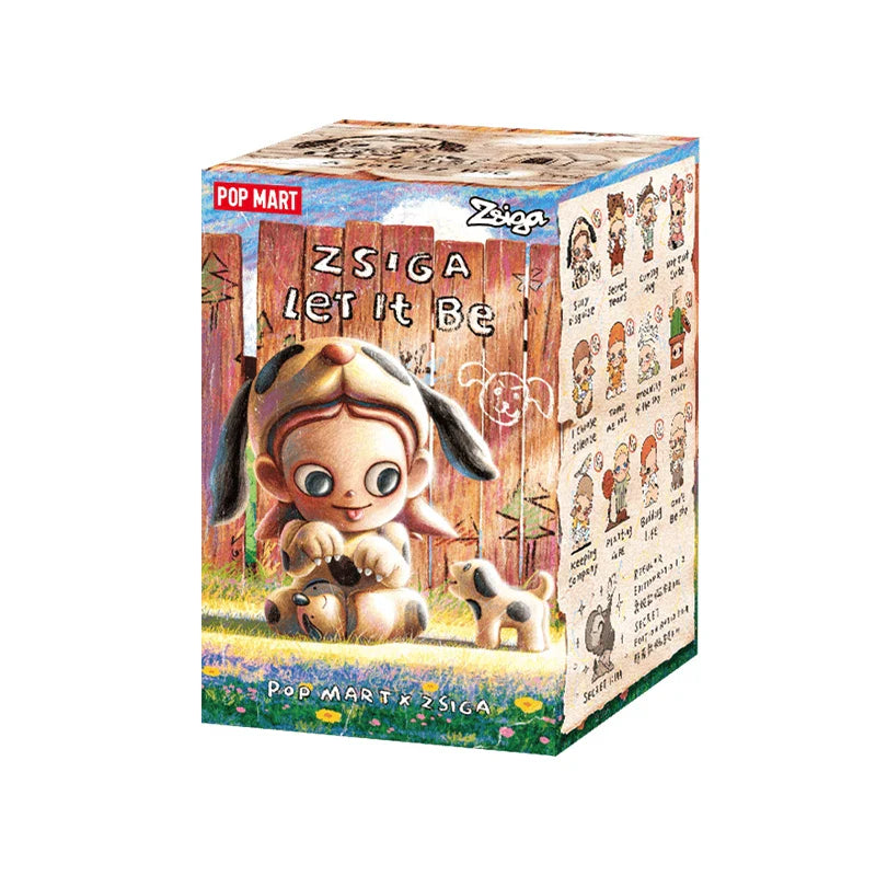 Genuine Pop Mart Zsiga Let It Be Series Blind Box Figure 1 Unopened Blind Box Animals - Tophatter Daily Deals