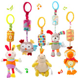 Baby Rattle Hanging Plush Toy Newborn Sensory Toys Gift - Tophatter Daily Deals