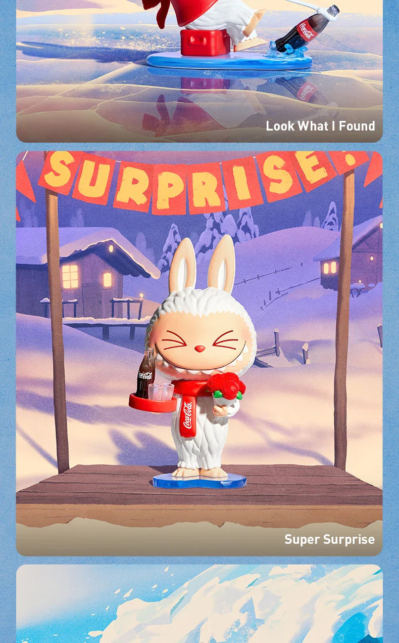 Genuine Pop Mart The Monsters Labubu Coca-Cola Series Figurines Blind Box Mythical - Tophatter Daily Deals