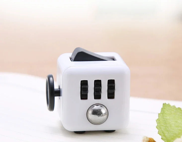 Fidget Cube Stress Relief Toy Sensory Dice For Focus 8 - Tophatter Daily Deals