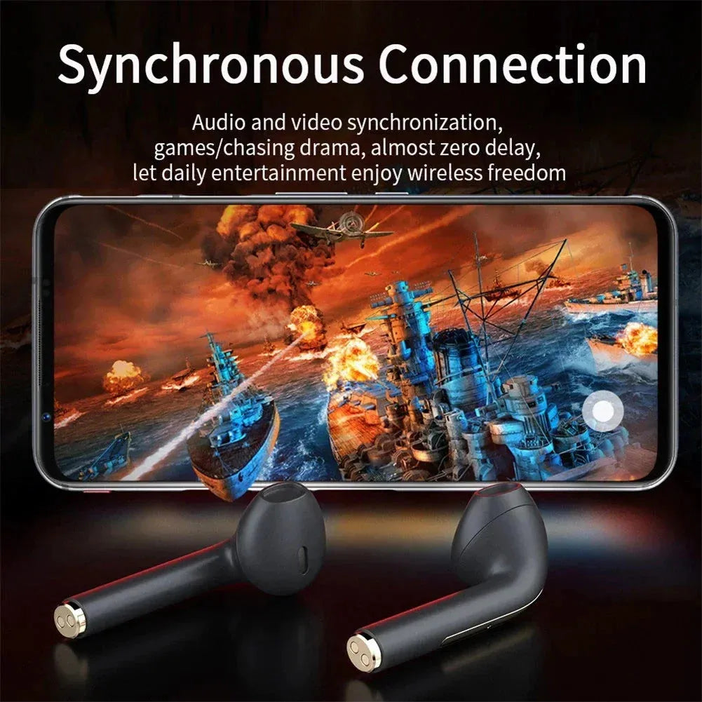 Xiaomi J18 Wireless Earphone HiFI In-ear Stereo with Microphone Bluetooth Touch Waterproof Noise-cancelling Various Headphones In-Ear Headphones - Tophatter Daily Deals