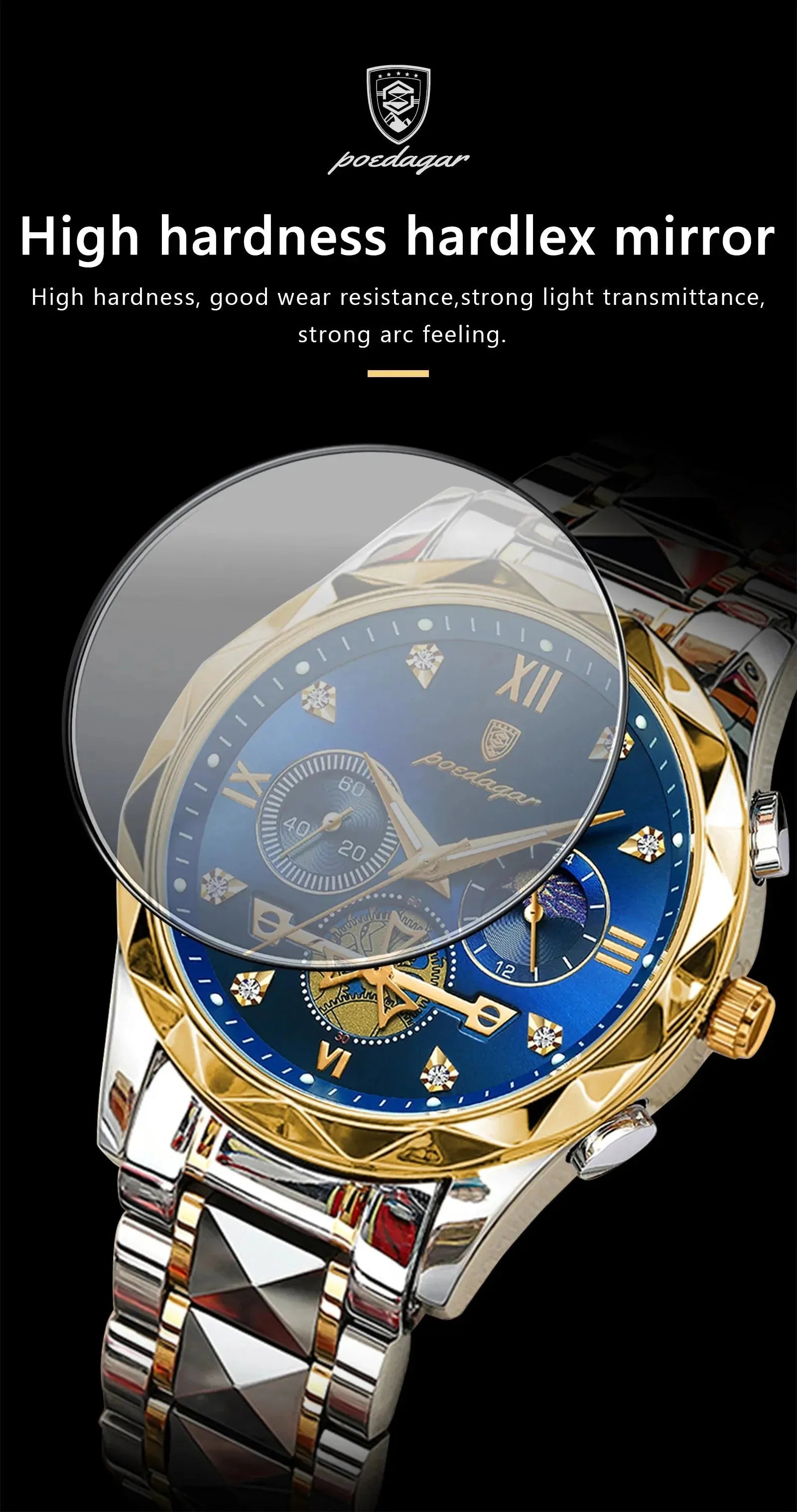 Viktor Po Edagar™ Luxury Men's Wristwatch Watches - Tophatter Daily Deals