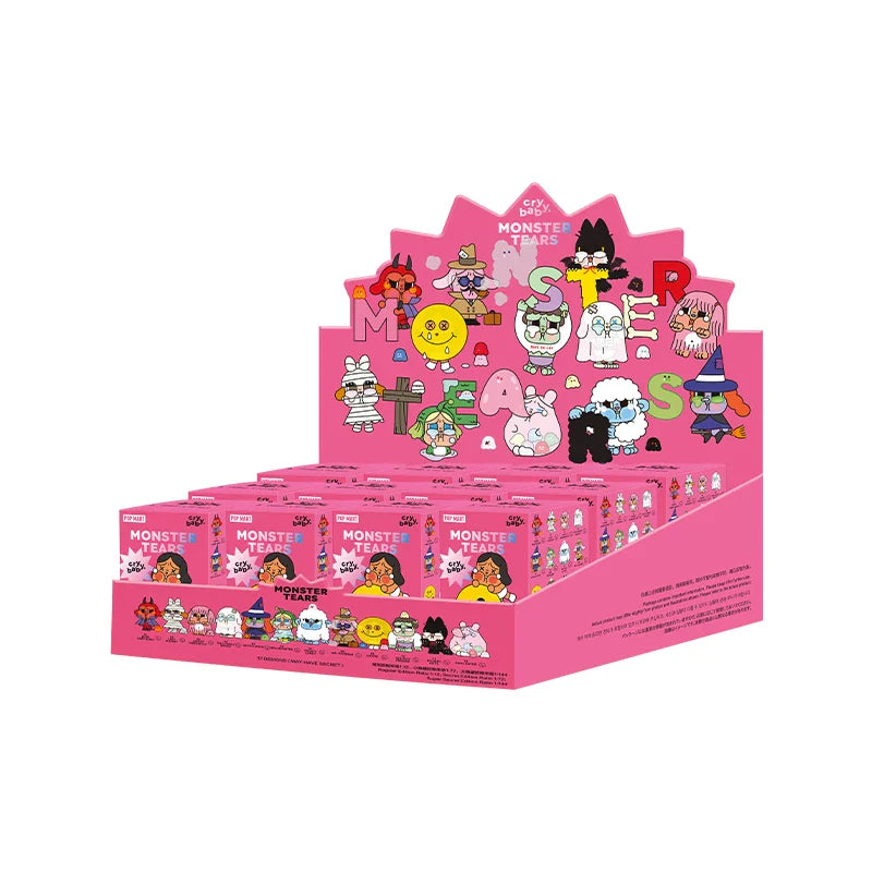 Genuine Pop Mart Crybaby Monster Tears Series Figurines Blind Box Full Set of 12 Boxes Animals - Tophatter Daily Deals