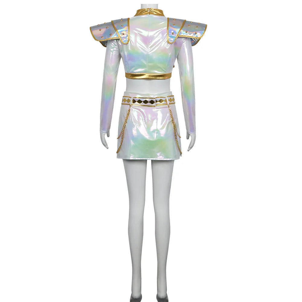 Lightweight Flattering Women Cosplay Set - Holographic PVC - Tophatter Daily Deals