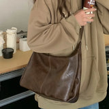Soft Versatile Womens Hobo Bag - Slouchy, Faux Leather - Tophatter Daily Deals