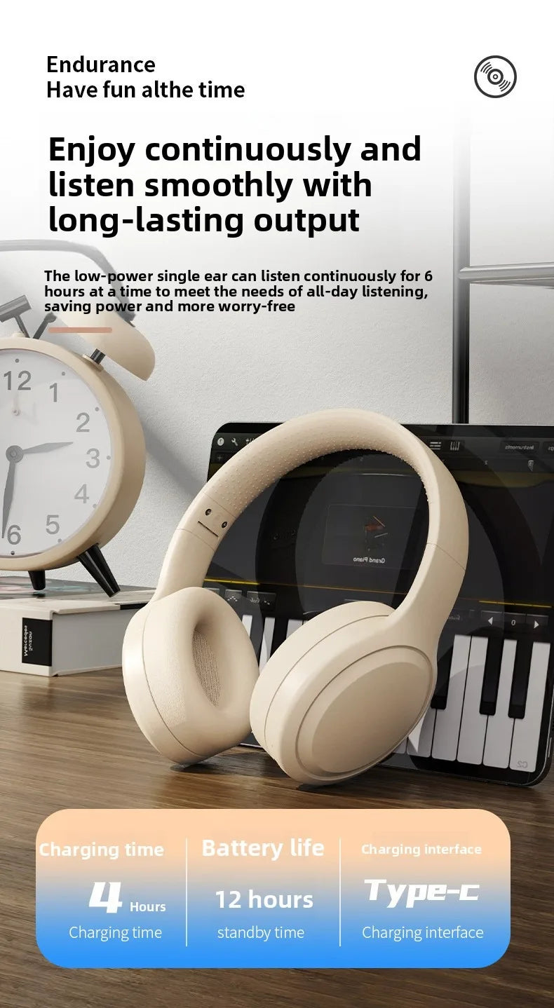 Wireless Bluetooth Headphones Over Ear Noise Cancelling - Tophatter Daily Deals