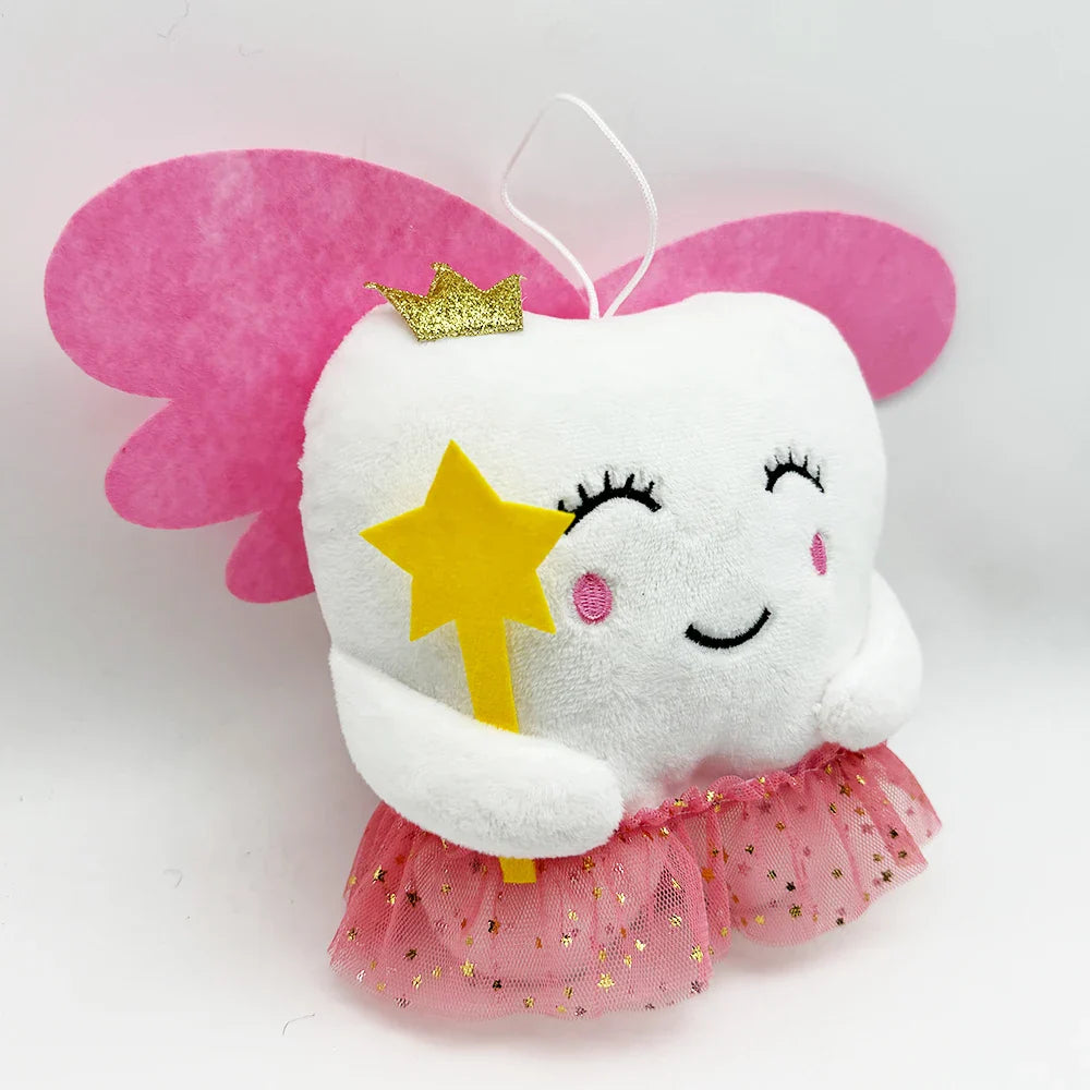 Pink Blue Tooth Fairy Plushies Mythical - Tophatter Daily Deals