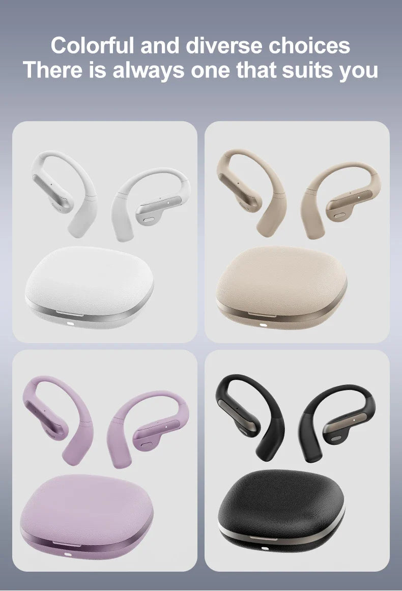 AI Translation Earbuds With Noise Canceling Ear Hook Sports - Tophatter Daily Deals
