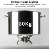 Multi-Fuel Gas Camping Stove Silver Camp Cooking - Tophatter Daily Deals