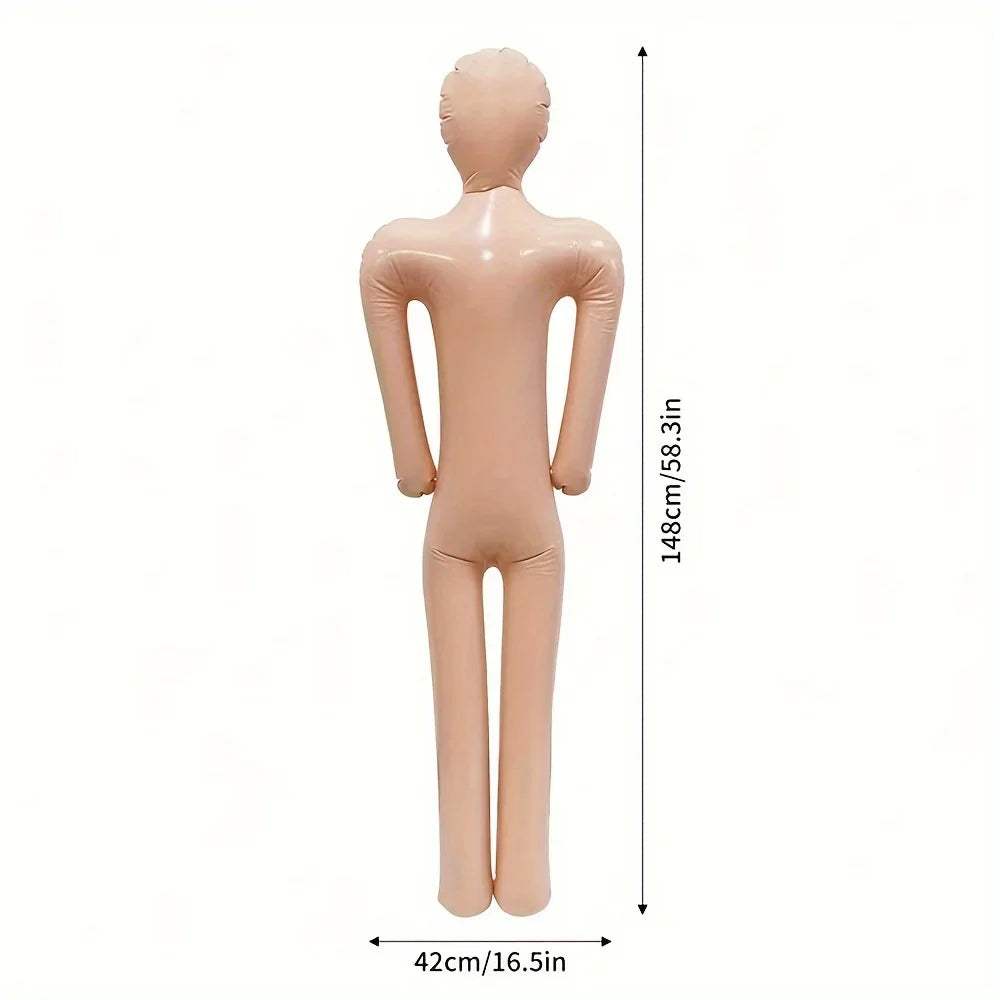 Inflatable Mannequin Halloween Prop DIY Cosplay Decor - Tophatter Daily Deals