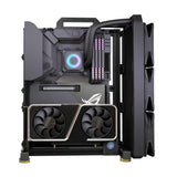 Open Frame Aluminum PC Case Rack EATX Water Cooling - Tophatter Daily Deals