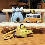 Leather Keychain Handmade Transportation Charm Gift 2025 - Tophatter Daily Deals