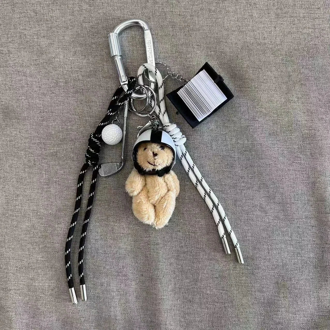 Braid Rope Bag Charm Leather Dachshund Keychain Aesthetic - Tophatter Daily Deals