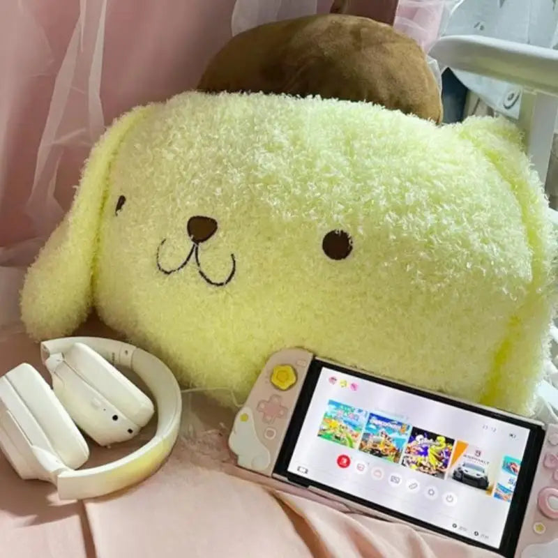 Sanrio Kuromi Plush Pillow Cinnamoroll Cartoon Soft Sofa Waist Pillow Cute Car Throw Pillow Anime Gaming Cushion Birthday Gift - Tophatter Daily Deals
