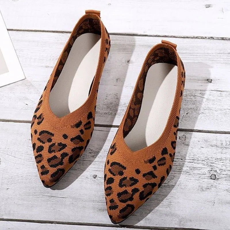 Breathable Women’s Ballet Flats - Pointed Toe Mesh, Casual - Tophatter Daily Deals