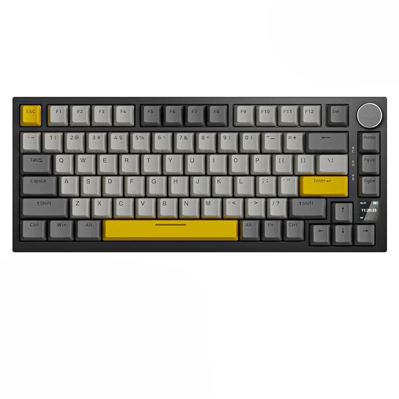 Mechanical Bluetooth Gaming Keyboard 75 Percent Hot Swap - Tophatter Daily Deals