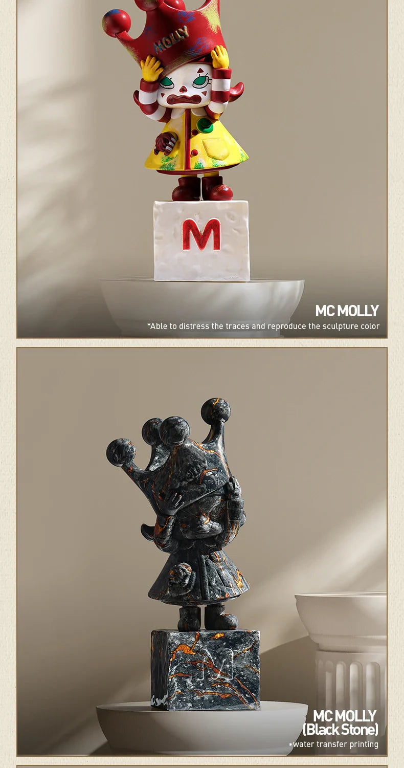 Genuine Pop Mart Molly Anniversary Statues Classical Retro 2 Series Blind Box Figures Mythical - Tophatter Daily Deals