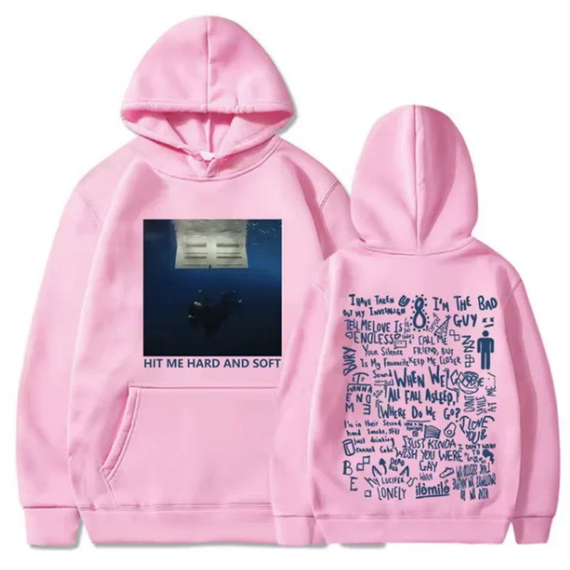Warm Men’s Hoodie - Slim Fleece Polyester, Urban Street Pink - Tophatter Daily Deals