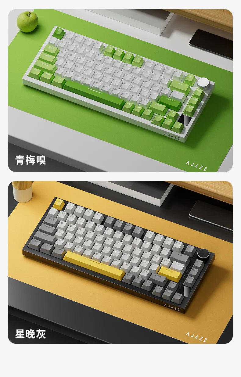 Mechanical Bluetooth Gaming Keyboard 75 Percent Hot Swap - Tophatter Daily Deals